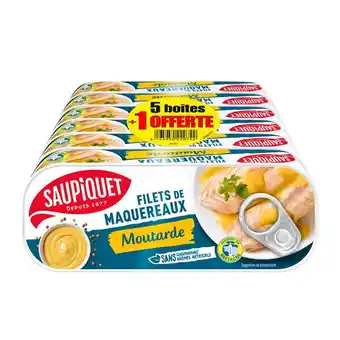 Carrefour Market SAUPIQUET Filet de maquereaux offre