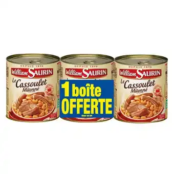 Carrefour Market WILLIAM SAURIN Le Choucroute Garnie offre