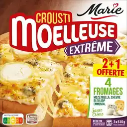 Carrefour Market MARIE Pizza Crousti moelleuse extrême surgelée offre