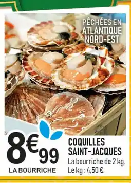 marché frais Géant Coquilles saint-jacques offre