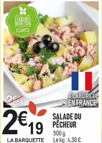 marché frais Géant Salade du pêcheur offre