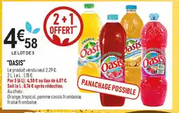 marché frais Géant OASIS offre