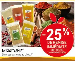 marché frais Géant SAMIA Épices offre