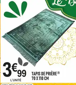 marché frais Géant Tapis de prière offre