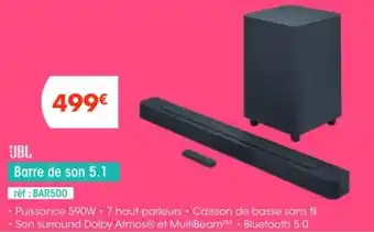 Pro&Cie JBL Barre de son 5.1 offre