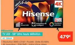 Pro&Cie HISENSE TV LED - 58" Ultra haute définition offre