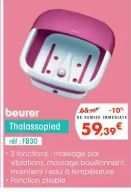 Pro&Cie BEURER Thalassopied offre