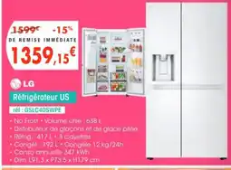 Pro&Cie LG Réfrigérateur US offre