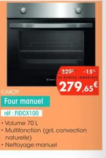 Pro&Cie CANDY Four manuel offre