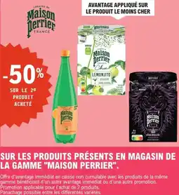 E.Leclerc Express Sur les produits présents en magasin de la gamme maison perrier offre