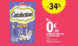 E.Leclerc Express Friandises pour chat catisfactions offre