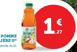 Hyper U Pur jus de pomme filière u offre