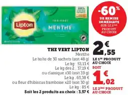 Hyper U The vert lipton offre