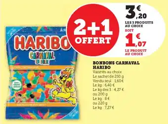 Hyper U Bonbons carnaval haribo offre