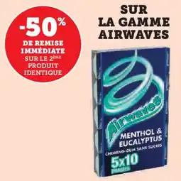 Hyper U Sur la gamme airwaves offre