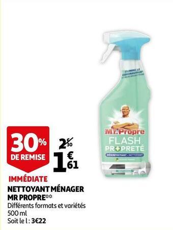Auchan Mr propre nettoyant ménager* offre