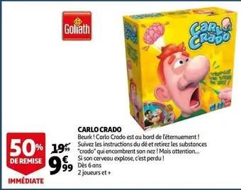 Goliath carlo crado