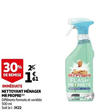 Auchan Mr propre nettoyant ménager* offre