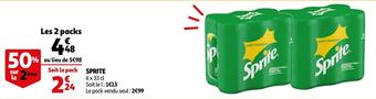 Auchan Sprite sprite offre