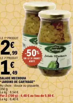 E.Leclerc "JARDINS DE CARTHAGE” Salade mechouia offre