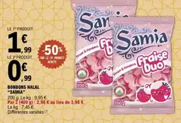 E.Leclerc "SAMIA" Bonbons halal offre