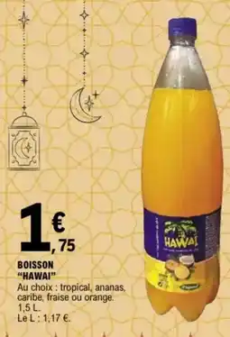 E.Leclerc "HAWAI" Boisson offre