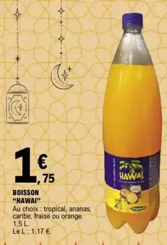 E.Leclerc "HAWAI" Boisson offre