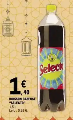 E.Leclerc "SELECTO" Boisson gazeuse offre