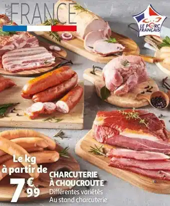 Auchan Charcuterie à choucroute offre