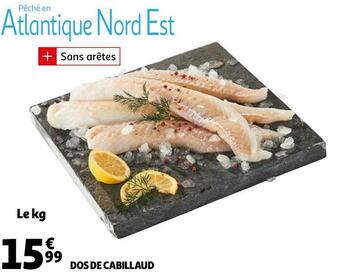 Auchan Dos de cabillaud offre