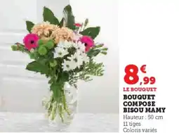 Hyper U Bouquet compose bisou mamy offre