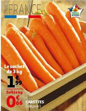 Auchan Carottes offre