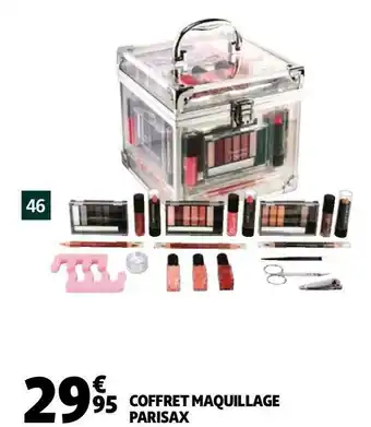 Auchan Coffret maquillage parisax offre