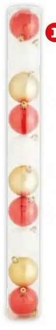 Auchan Actuel lot 10 boules plastique offre