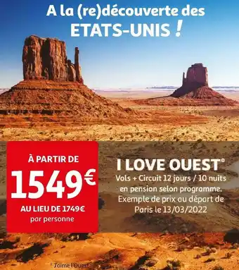 Auchan I love ouest offre