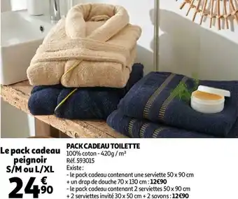 Auchan Pack cadeau toilette offre