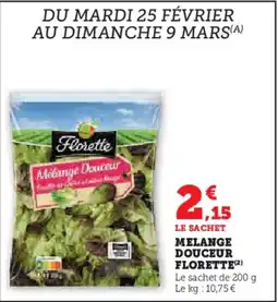 U Express FLORETTE Le sachet melange douceur offre