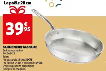 Auchan Tefal gamme pierre gagnaire offre