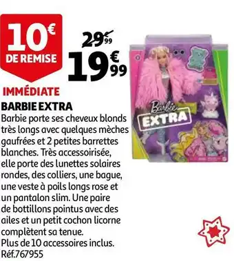 Auchan Barbie barbie extra offre
