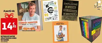 Auchan Retrouvez notre sélection de livres de cuisine offre