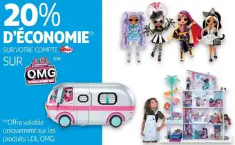 Lol omg bon plan sur la marque l.o.l omg