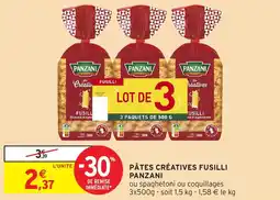 Intermarché Express Pâtes créatives fusilli panzani offre