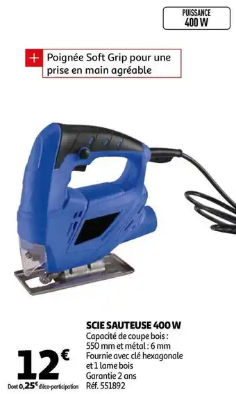 Auchan Scie sauteuse 400 w offre