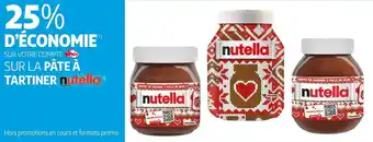 Auchan Nutella bon plan sur la pâte à tartiner de la marque nutella offre