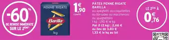 Intermarché Express Pâtes penne rigate barilla offre