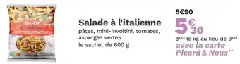 Picard Salade à l'italienne offre