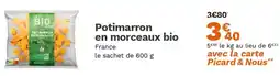 Picard Potimarron en morceaux bio offre