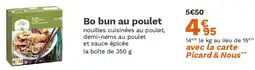 Picard Bo bun au poulet offre