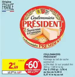 Intermarché Contact Coulommiers président offre