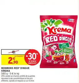 Intermarché Contact Bonbons red' dingue krema offre